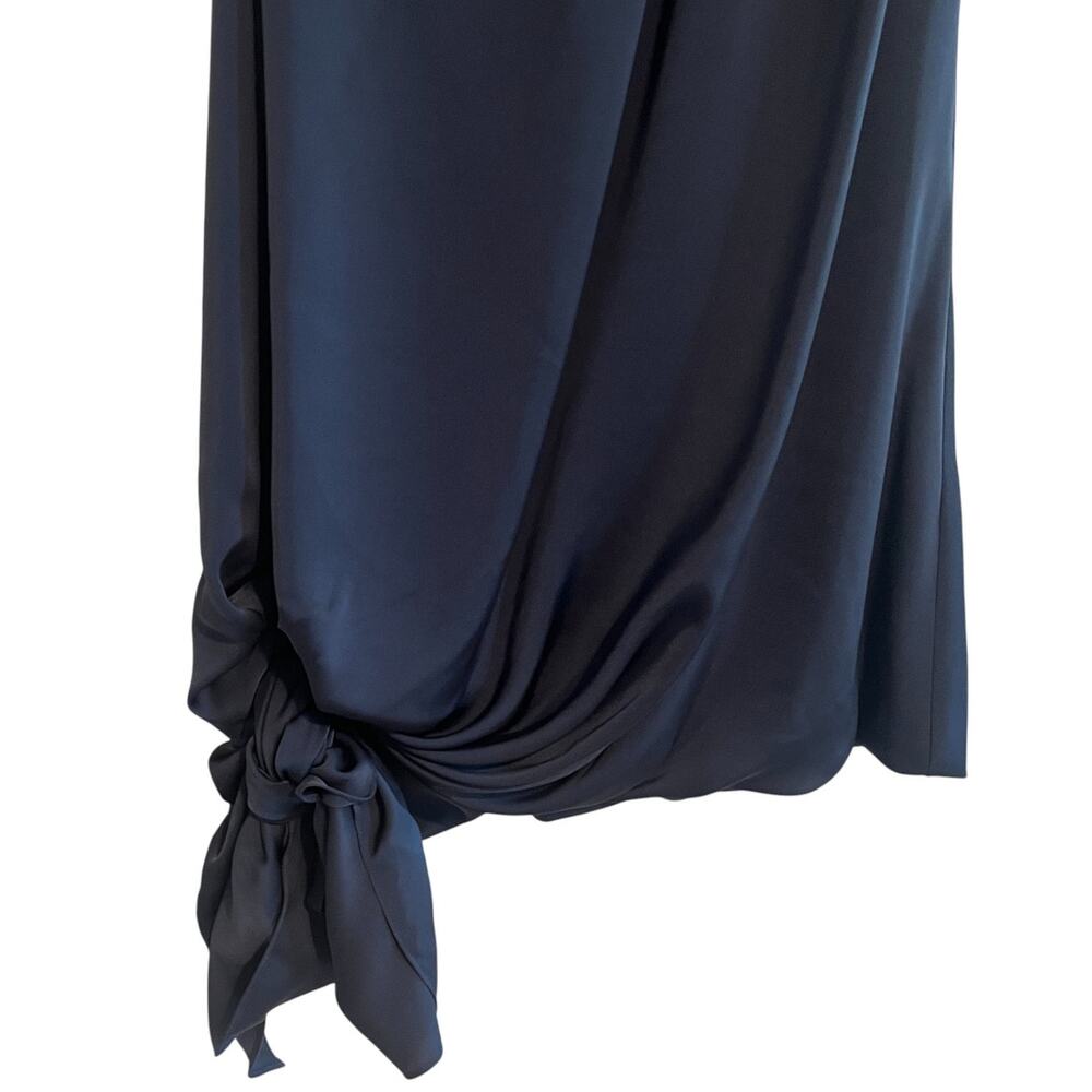 NEW NEVER WORN Ramy Brook One-Shoulder Navy Mini Dress - Picture 6 of 9
